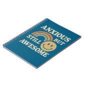 レトロスタイル「不安だが静止素晴らし」 ノートブック (左側)