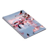 レトロスタイル。紙テクスチャエイジドテクスチャ ノートブック (右側)