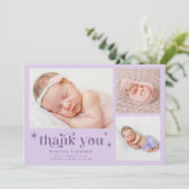 レトロスターズボーイパープル誕生のお知らせ 案内状 (スタンド正面)