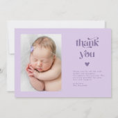 レトロスターズボーイパープル誕生のお知らせ 案内状 (裏面)