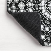 レトロスターズ万華鏡のように千変万化するパターン マウスパッド (コーナー)