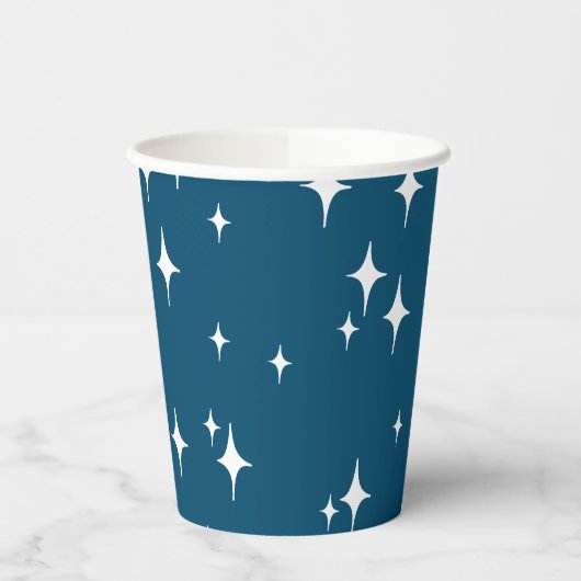 レトロスターダストスターバストスターズニューイヤー 紙コップ (左)