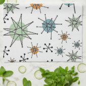 レトロスターバストキッチンタオル キッチンタオル (折り畳み)