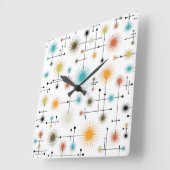 レトロスターバストAゴー！ スクエア壁時計 (傾斜)