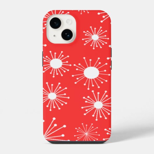 レトロスターバースト iPhoneケース (裏面)