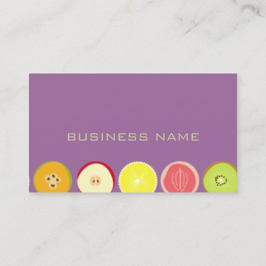 レトロスターフオーガニックルーツ 名刺 (裏面)