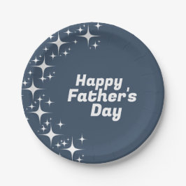 レトロスター「ハッピー・ファーザー・デイ」 ペーパープレート