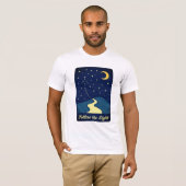 レトロスターTシャツ 輝きの道 Tシャツ (正面フル)