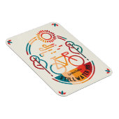 レトロスティルウォーター・ミネソタ自転車道 マグネット (右側)