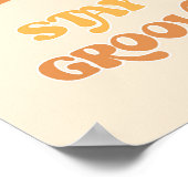 レトロステイグルービーフローラ誕生日 ポスター (角)