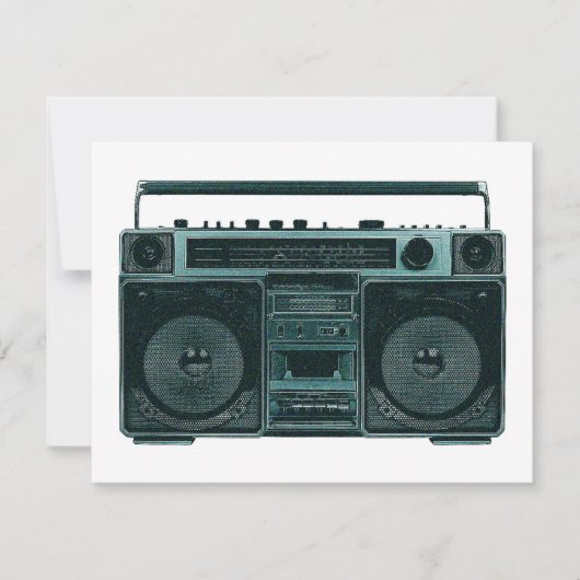 レトロステレオ招待 招待状 (正面)