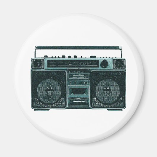 レトロステレオ磁石 マグネット (正面)