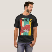 レトロステーキ Tシャツ (正面フル)