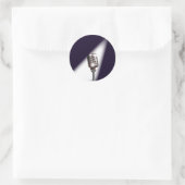 レトロステージマイク ラウンドシール (バッグ)