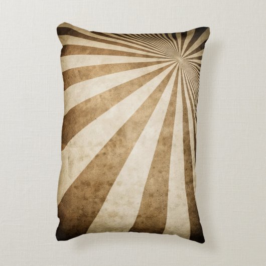 レトロストライプなパターン背景 アクセントクッション (裏面(縦))