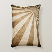 レトロストライプなパターン背景 アクセントクッション (正面(垂直))