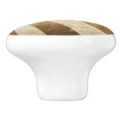 レトロストライプなパターン背景 セラミックノブ (側面)