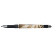 レトロストライプなパターン背景 ボールペン (正面)