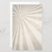 レトロストライプなパターン背景 便箋 (正面/裏面)