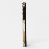 レトロストライプなパターン背景 Case-Mate iPhoneケース (裏面/左)