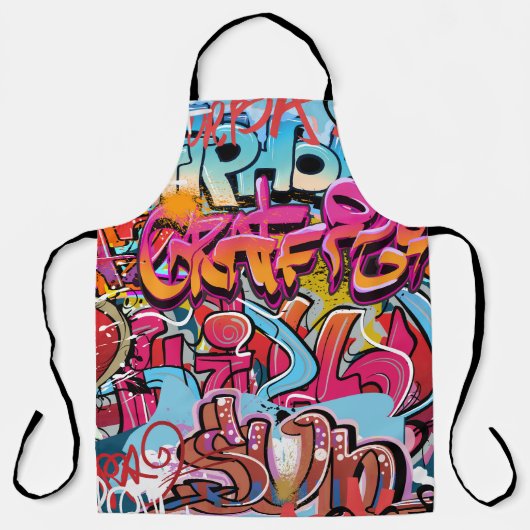 レトロストライプのインテリアデザイン。 エプロン (正面)