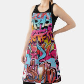 レトロストライプのインテリアデザイン。 エプロン (インサイチュ)