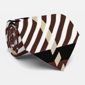 レトロストライプのタイ ネクタイ (ロール)