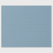 レトロストライプのハートと ラッピングペーパー (フラット)