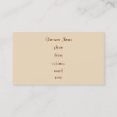 レトロストライプの名刺 名刺 (裏面)