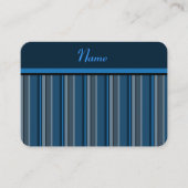 レトロストライプの名刺 名刺 (正面)