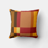 レトロストライプの型枕 クッション (裏面)