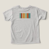 レトロストライプの色パターン (デザイン裏面)