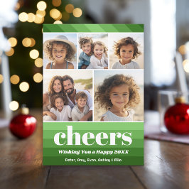 レトロストライプインOlive Green - 5写真 – メリー シーズンカード