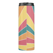 レトロストライプサンライズ – パステルレインボースクリプト名 タンブラー (裏面)