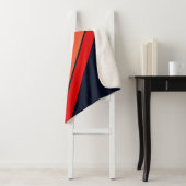 レトロストライプスタイリッシュ線70ストライプのs 80sデザイン シェルパブランケット (インサイチュ)