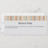 レトロストライプズBright Gift Certificate (裏面)