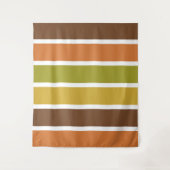 レトロストライプタペストリー タペストリー (正面)