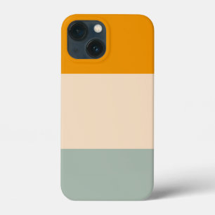 レトロストライプパタストライプのーン iPhone 13 MINIケース