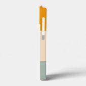 レトロストライプパタストライプのーン Case-Mate iPhoneケース (裏面 / 左)