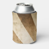 レトロストライプパターン背景 缶クーラー (缶裏面)