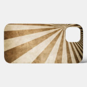 レトロストライプパターン背景 Case-Mate iPhoneケース (裏面 (横))