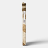 レトロストライプパターン背景 Case-Mate iPhoneケース (裏面 / 左)