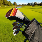 レトロストライプモノグラム ゴルフヘッドカバー