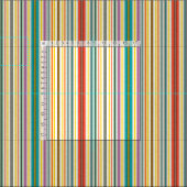 レトロストライプー ファブリック (タイル)