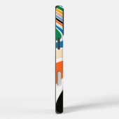 レトロストライプ抽象芸術iPhone / iPadケース Case-Mate iPhoneケース (裏面 / 右)