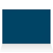 レトロストライプ空白のカード(ネイビーブルー数々の) (内部横(上))