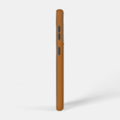 レトロストライプ電話ケース(オレンジ数々の色) SAMSUNG GALAXYケース (右側面)