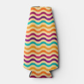 レトロストライプ2の背景 ボトルクーラー (正面)