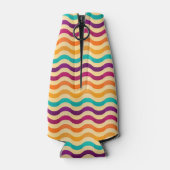 レトロストライプ2の背景 ボトルクーラー (裏面)