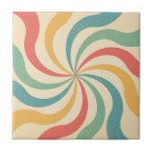 レトロストライプ タイル (正面)